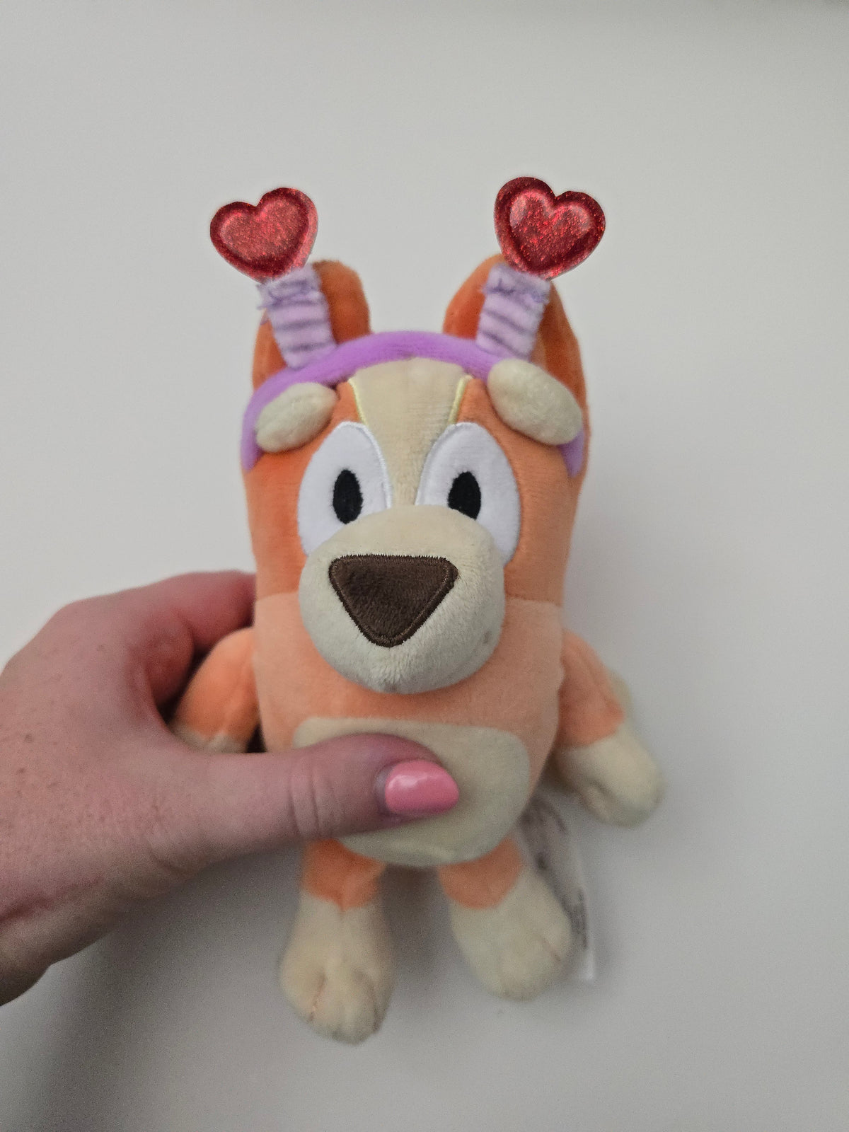 Bingo Hearts Headband 6" Plush