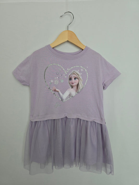 H&M Frozen Tulle Tee Dress • 18-24 months