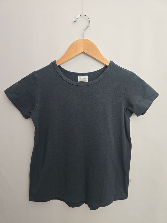 Jax & Lennon Blue Green Basic Tee • Youth Medium 8-9 years