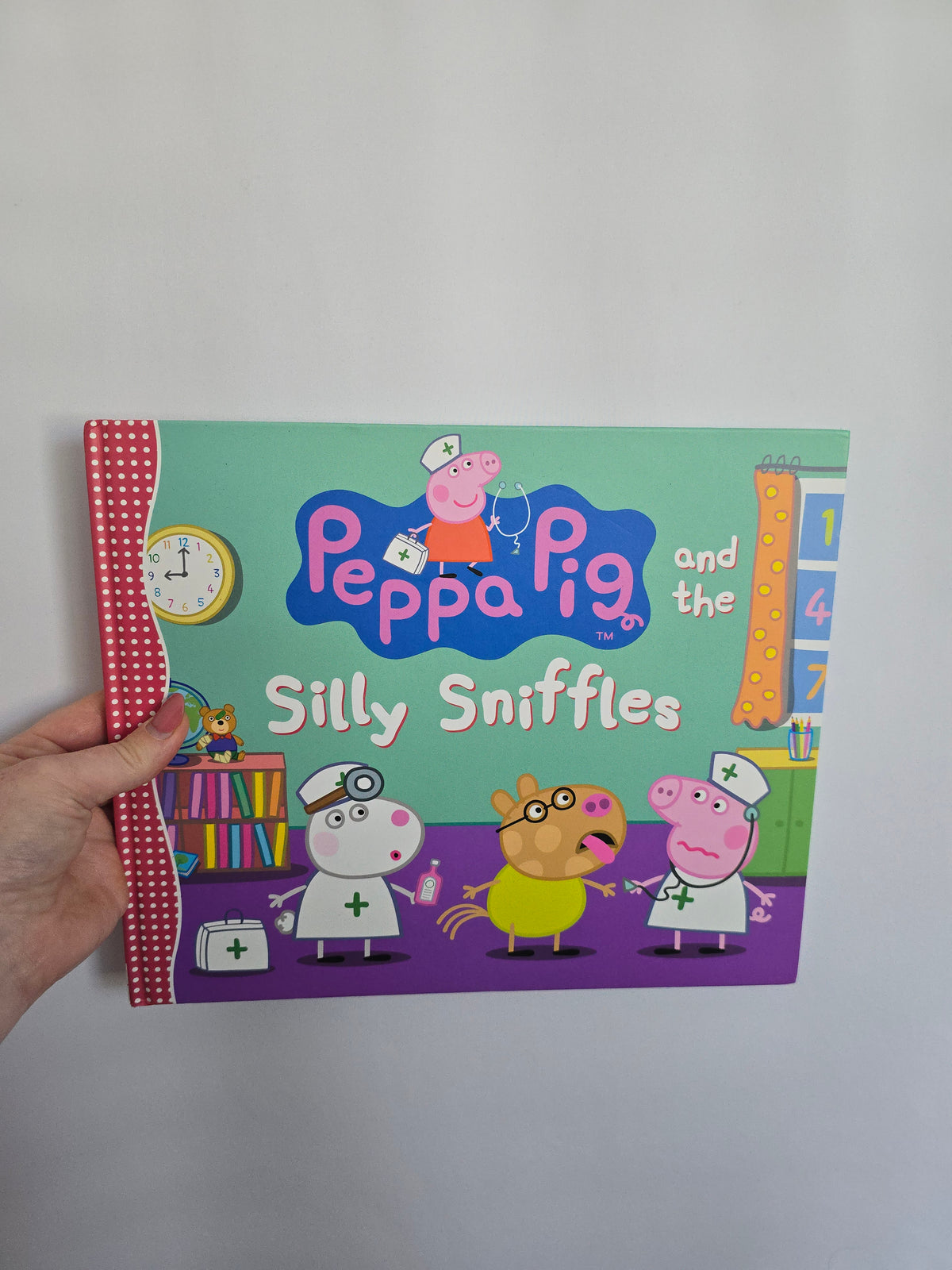 Peppa Pig & The Silly Smiles • Hardcover Book