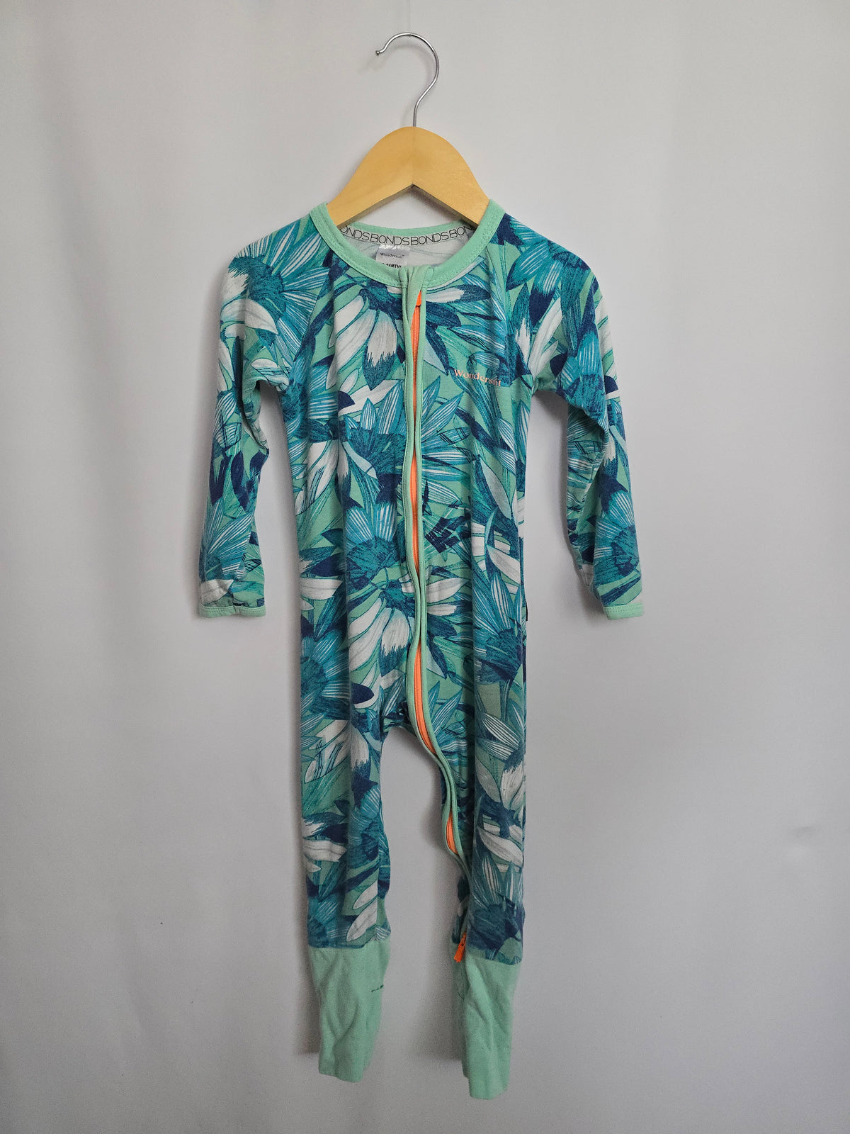 PLAY Bonds Wondersuit Teal Palms • 18-24 months