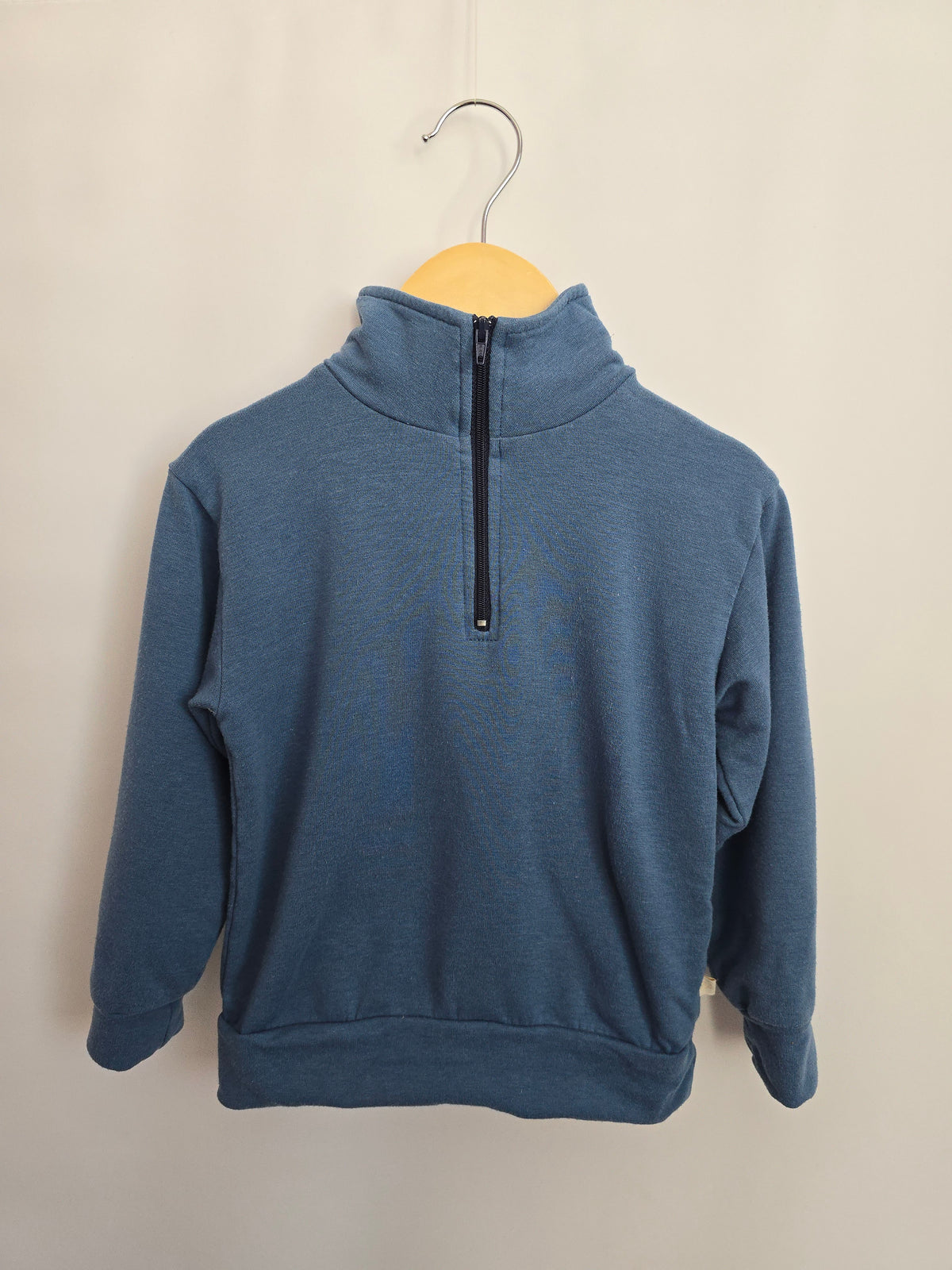 Jax & Lennon Cobalt 1/4 Zip Sweater • 18-24 months