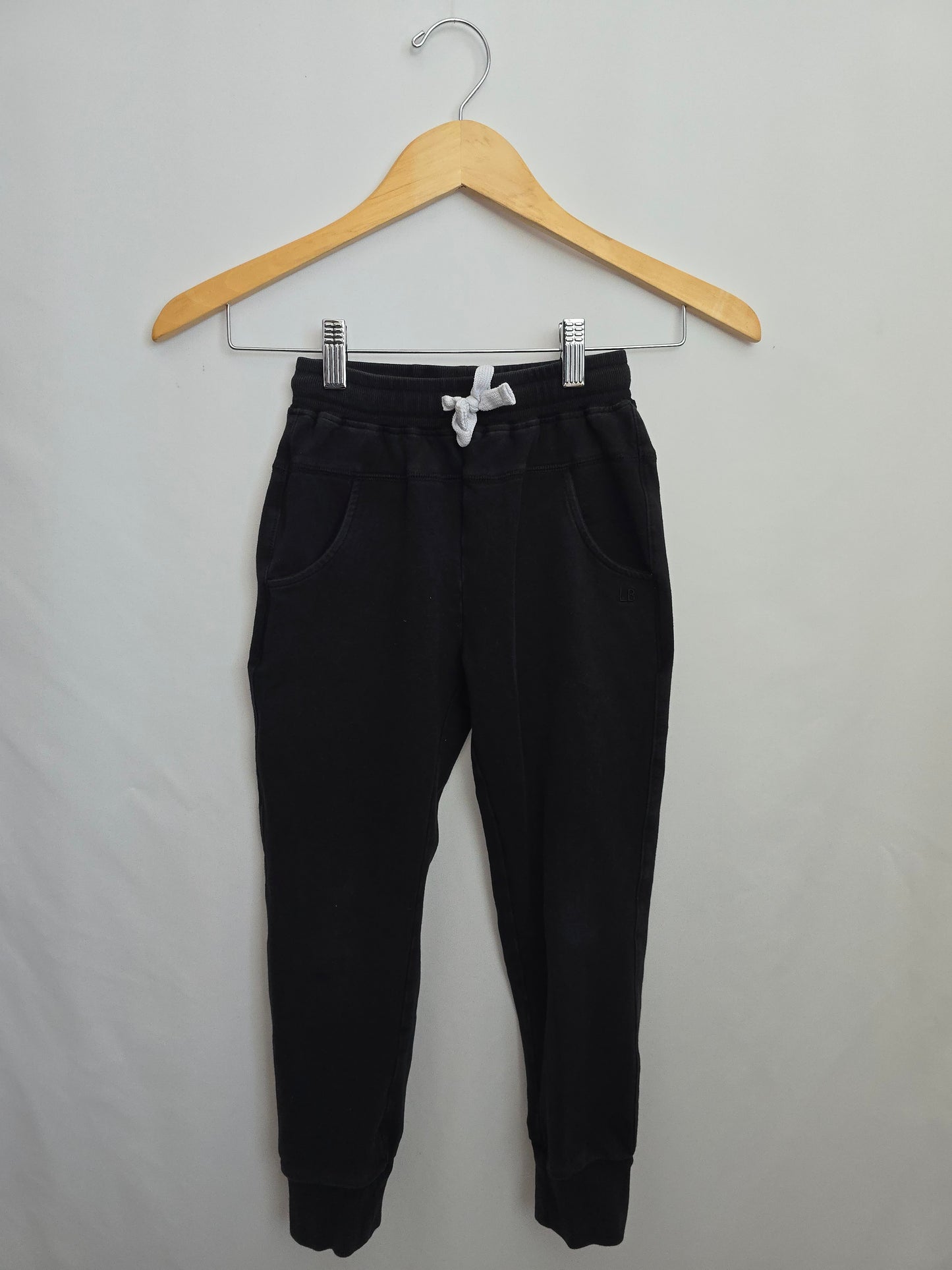 PLAY Little Bipsy Black Joggers • 7 years