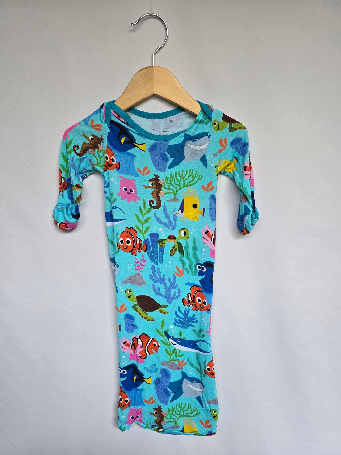 Little Sleepies x Disney Nemo & Friends Sleep Gown • Newborn