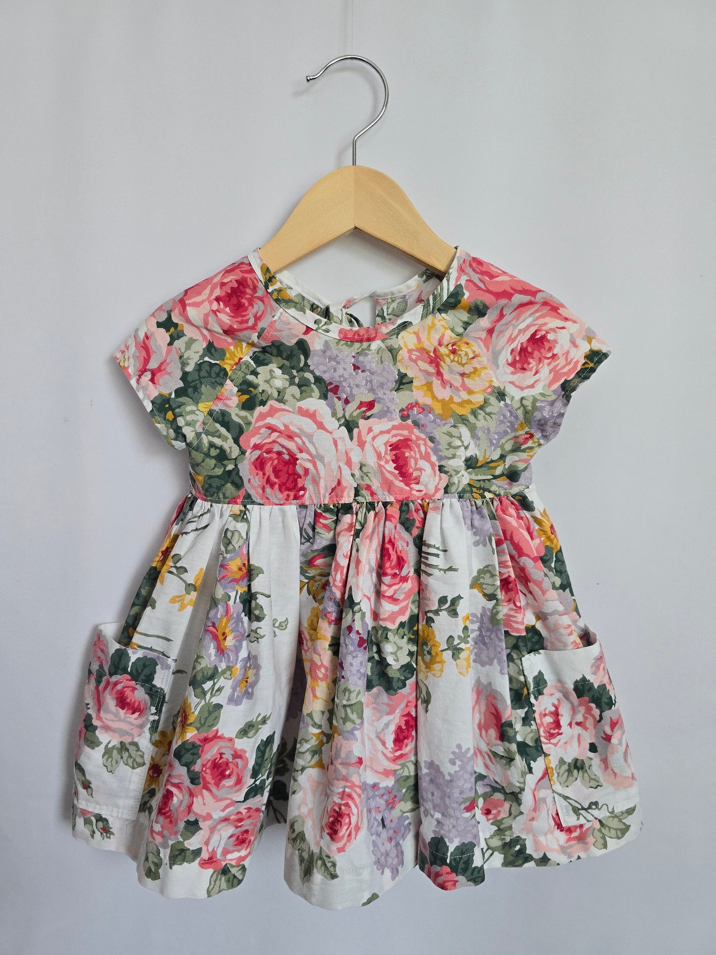Nest & Nurture Rose Floral Nora Dress • 12-24 months