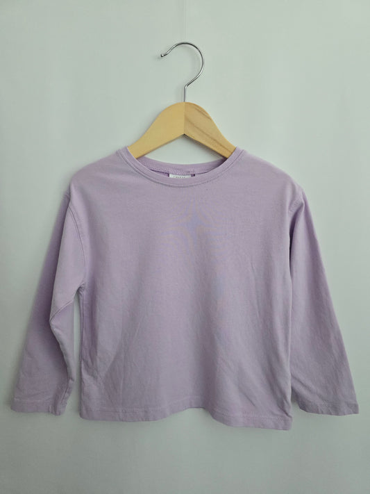 Zara Lilac Long Sleeve Shirt • 4 years