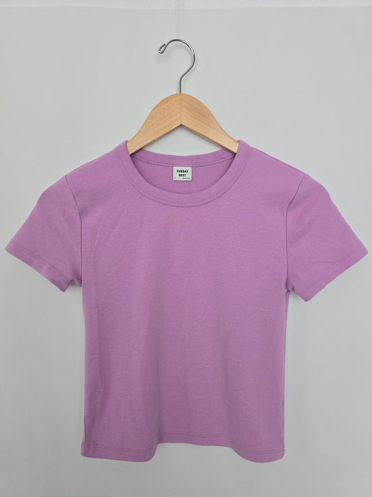Sunday Best Lilac Tee • Small