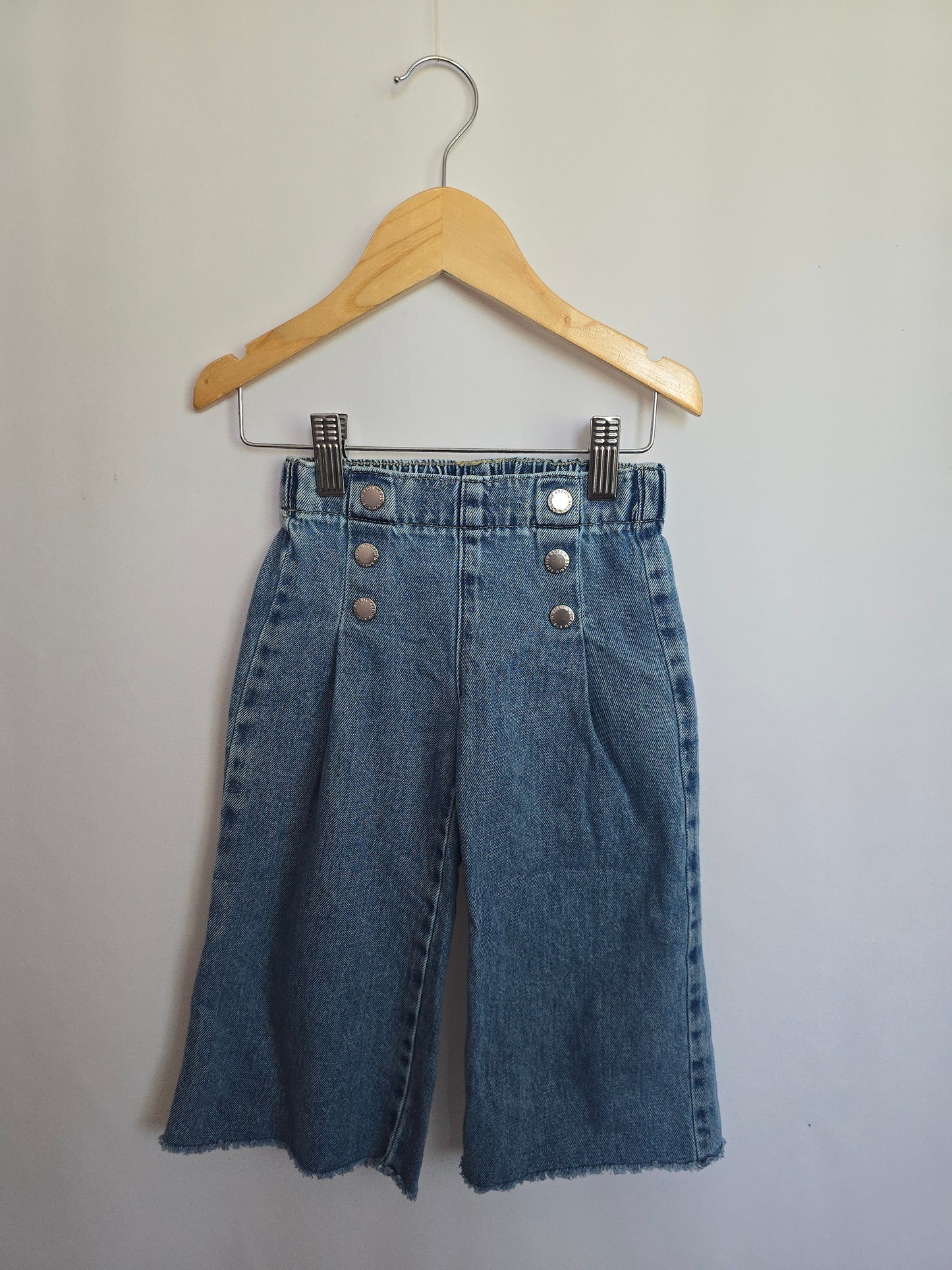 H&M Wide Leg Denim • 18-24 months