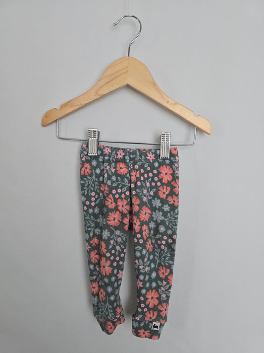 Little & Lively Floral Leggings • 3-6 months