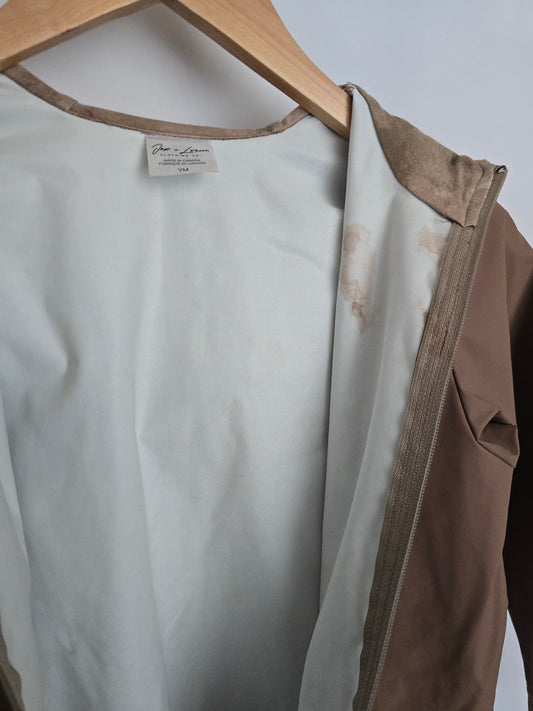 Jax & Lennon Latte Raincoat • Youth Medium 8-9 years