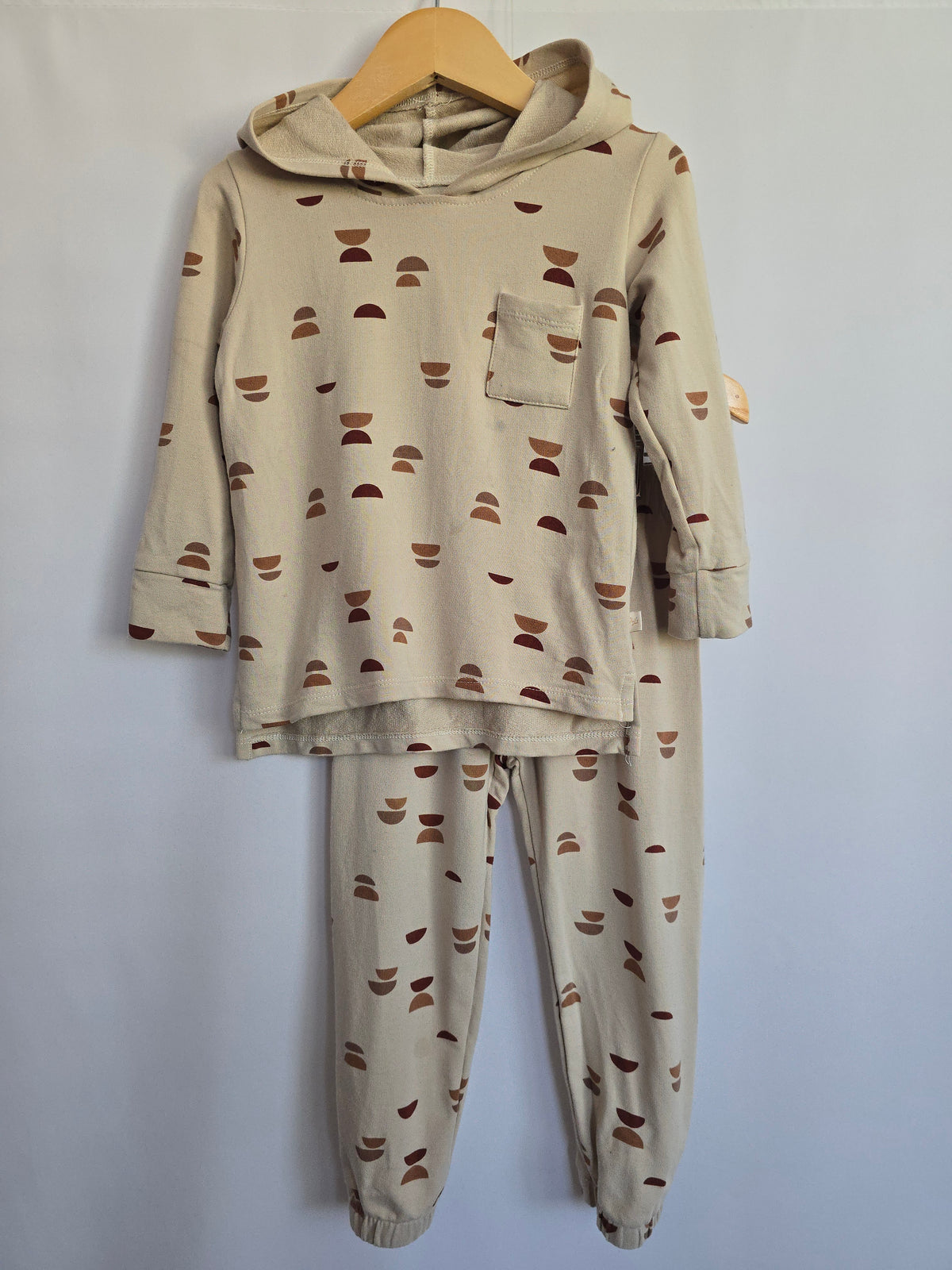PLAY Jax & Lennon Crescents Hoodie & Sweatpants Set • 18-24 months