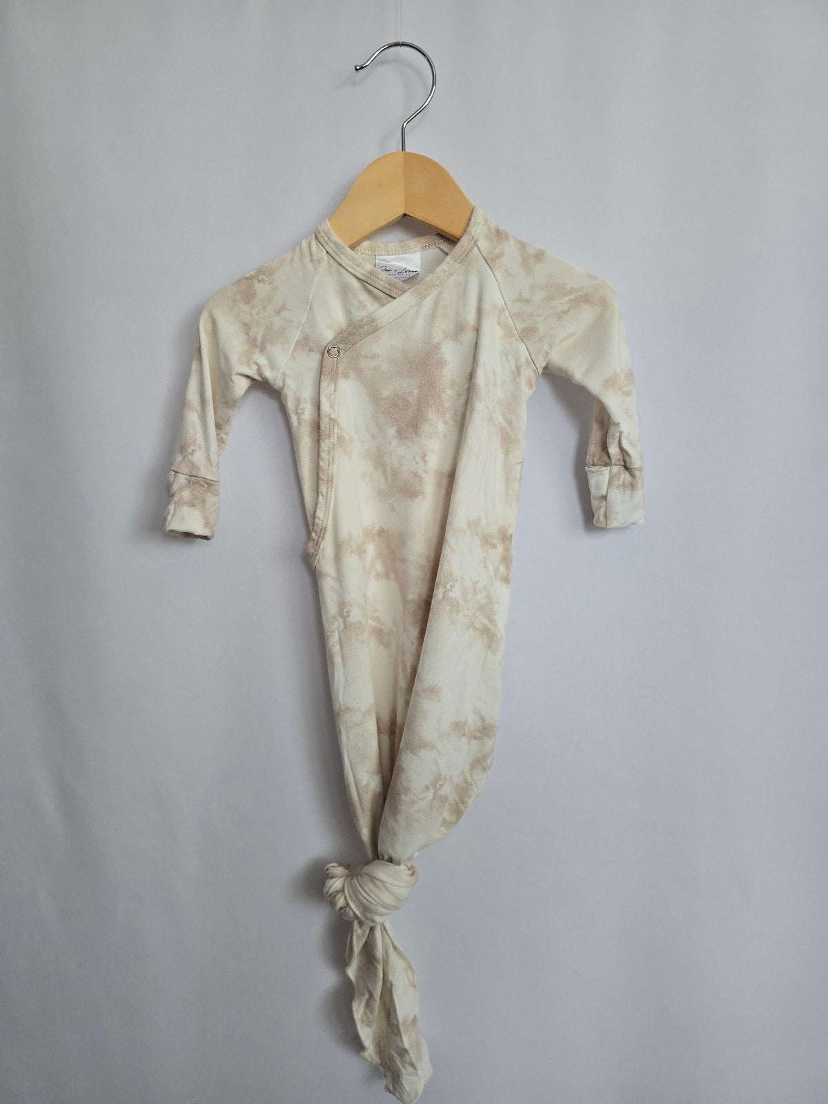 Jax & Lennon Storm Knotted Gown • Newborn