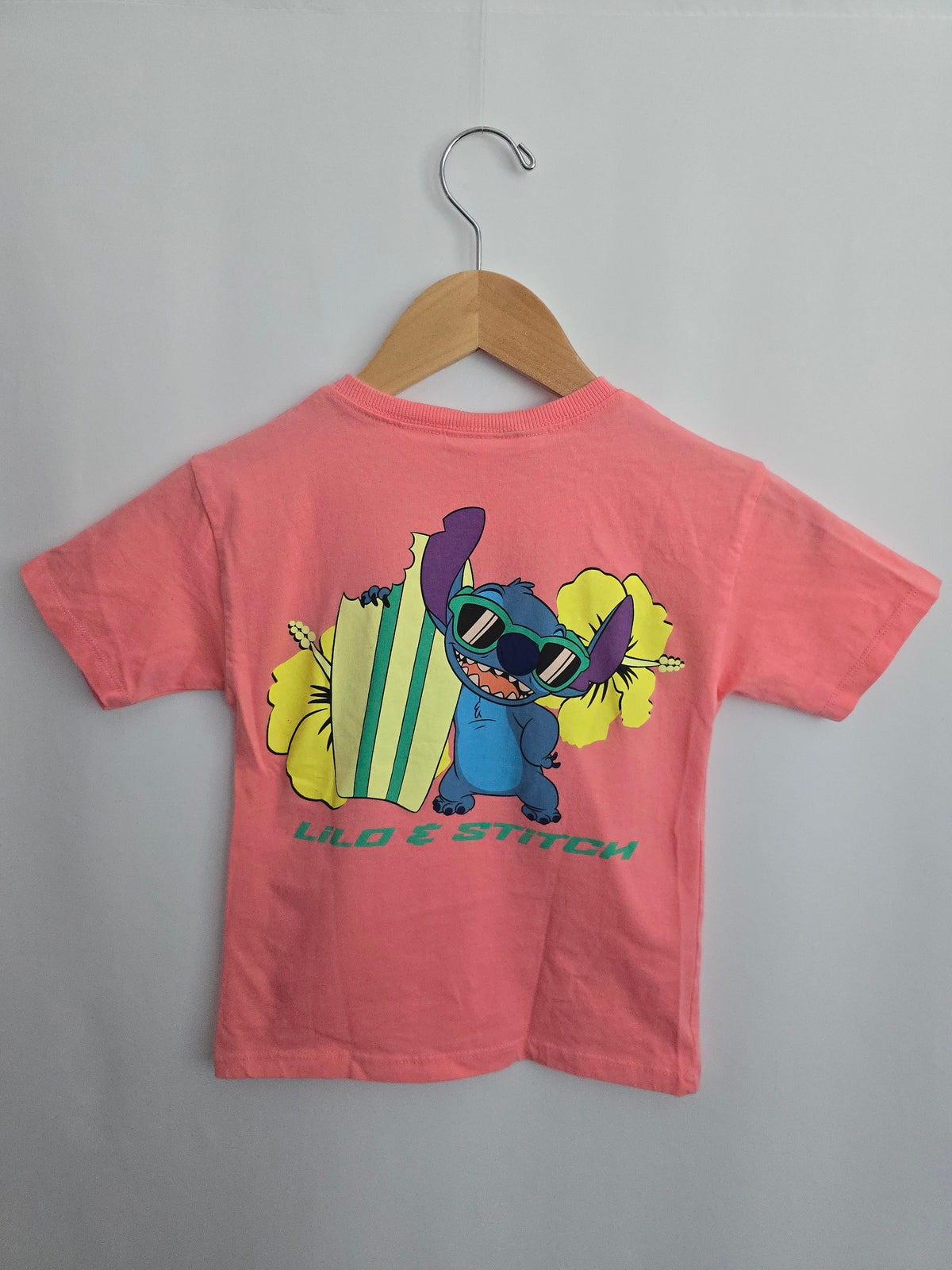 Zara x Disney Classics Coral Stitch Tee • 4-5 years