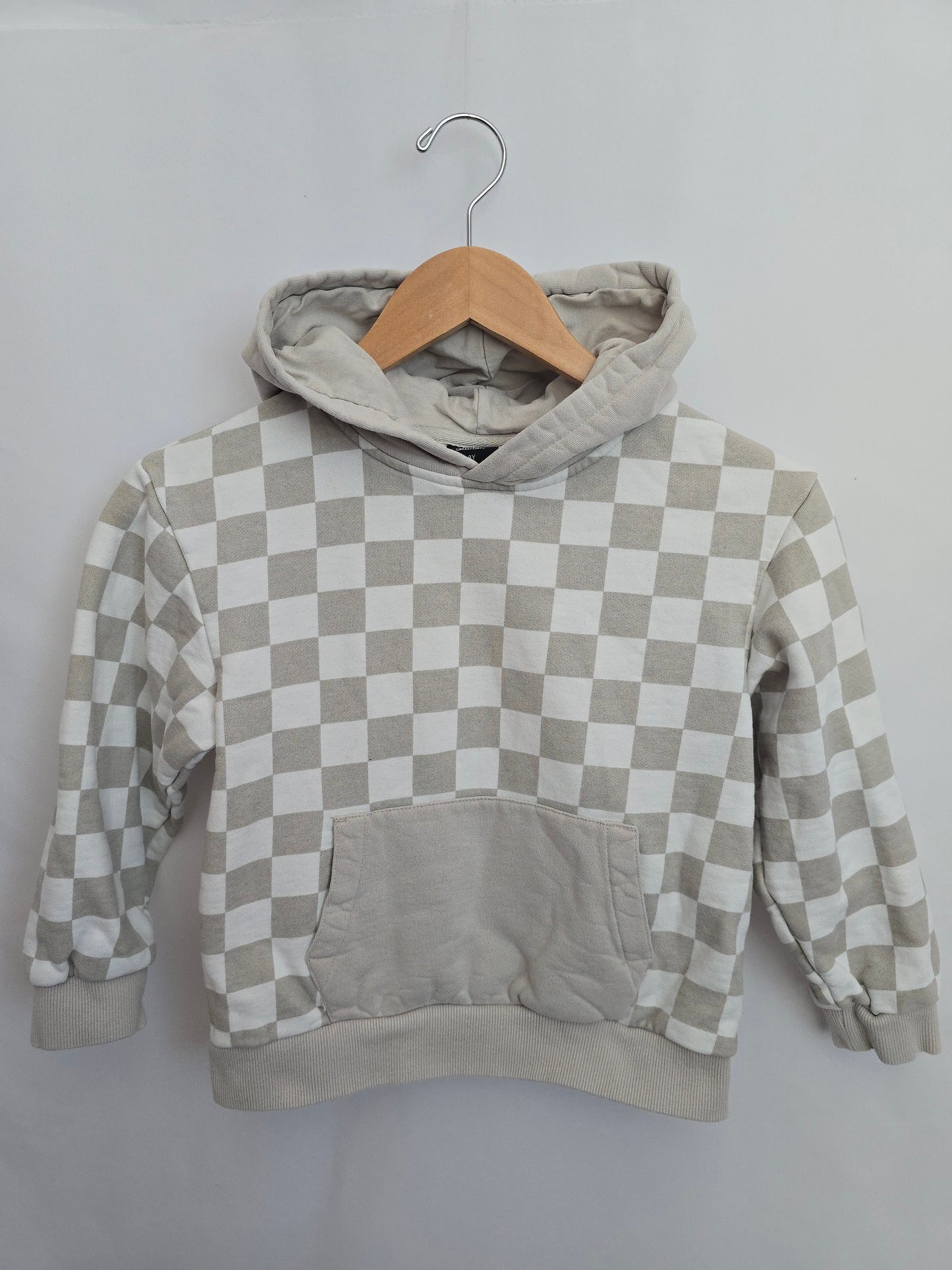 Little Bipsy Checkered Hoodie • 6-7 years