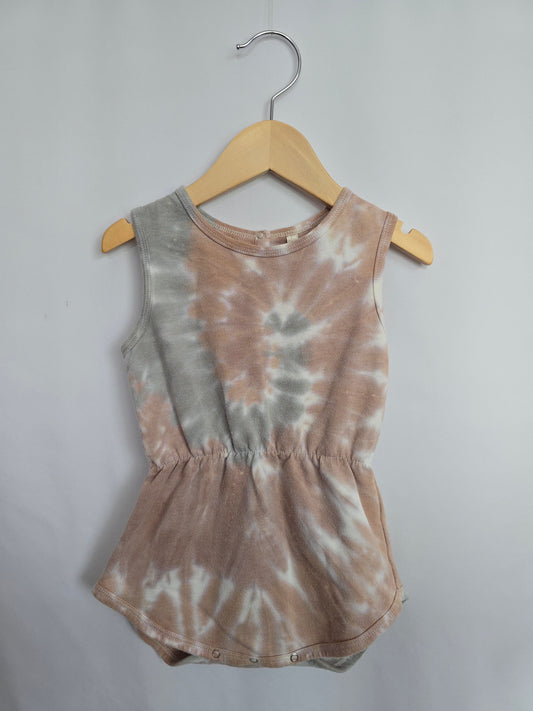 Rylee + Cru Tie-dye Romper • 18-24 months