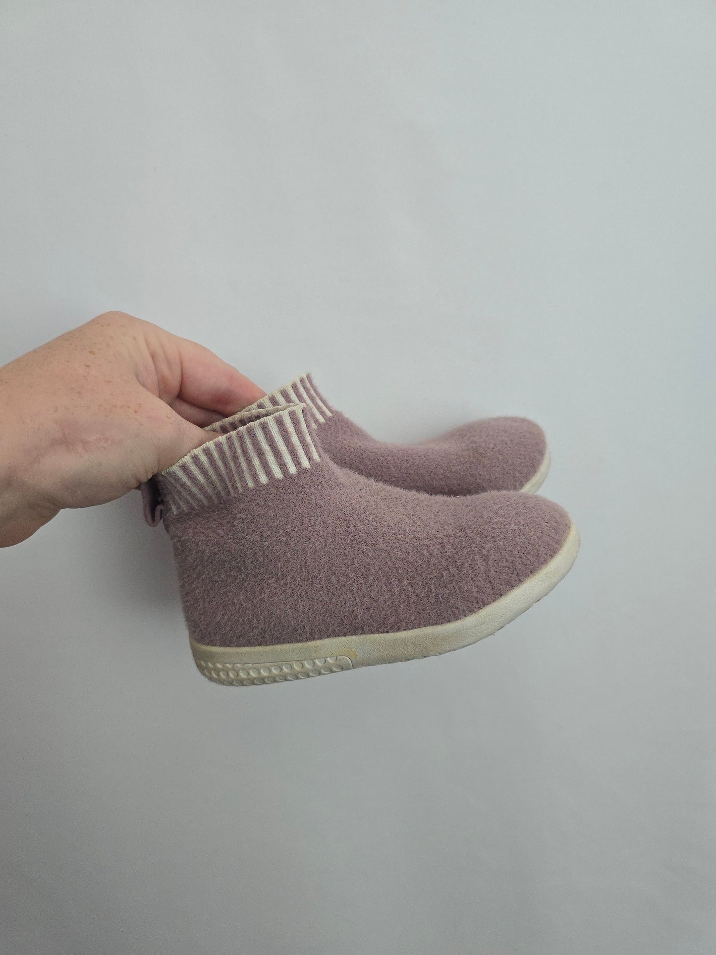 HeyFolks Mauve Warm Boots • 7C