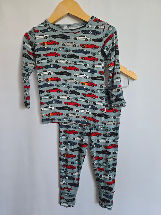 Posh Peanut Cars Pajama Set • 12-18 months