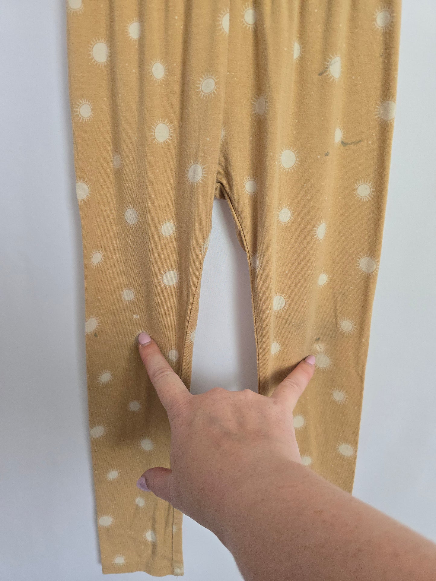 PLAY Jax & Lennon Golden Suns Leggings • 3-4 years