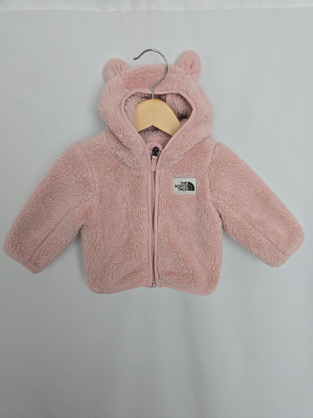 The North Face Blush Teddy Jacket • 3-6 months