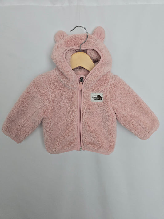 The North Face Blush Teddy Jacket • 3-6 months
