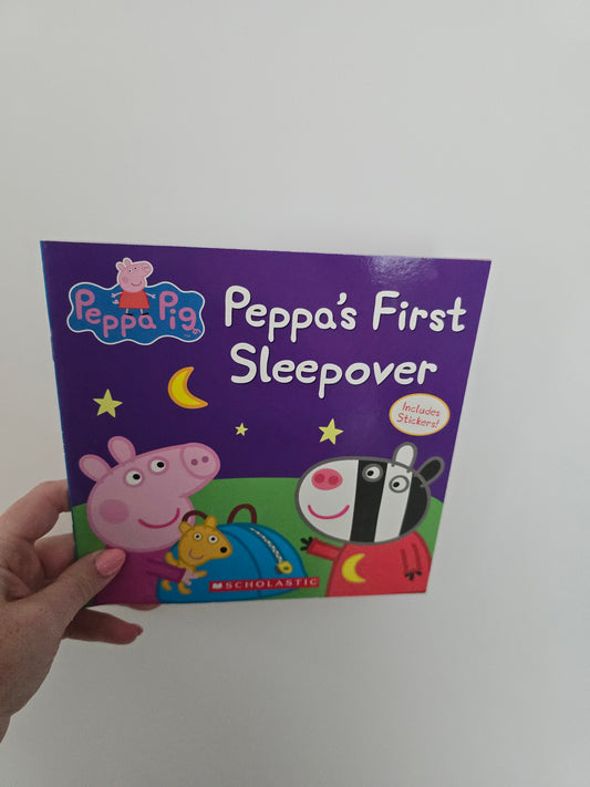 Peppa's First Sleepover • Softcover Book
