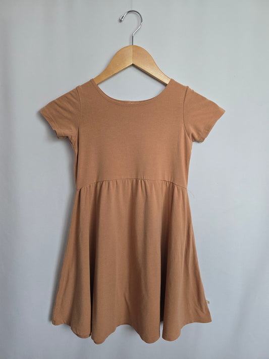 Jax & Lennon Terracotta Twirl Dress • Youth Medium 8-9 years