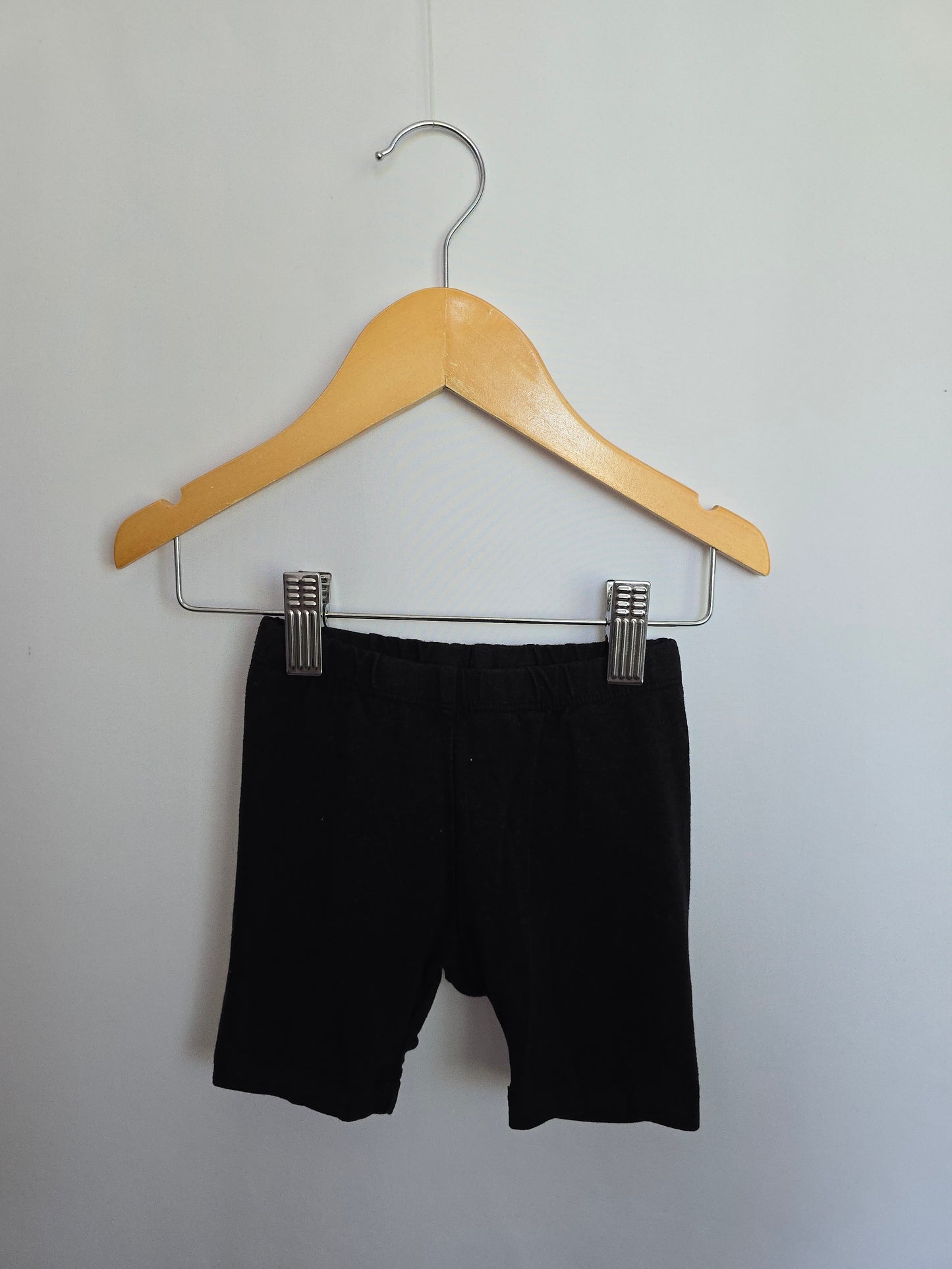 Jax & Lennon Black Bike Shorts • 18-24 months