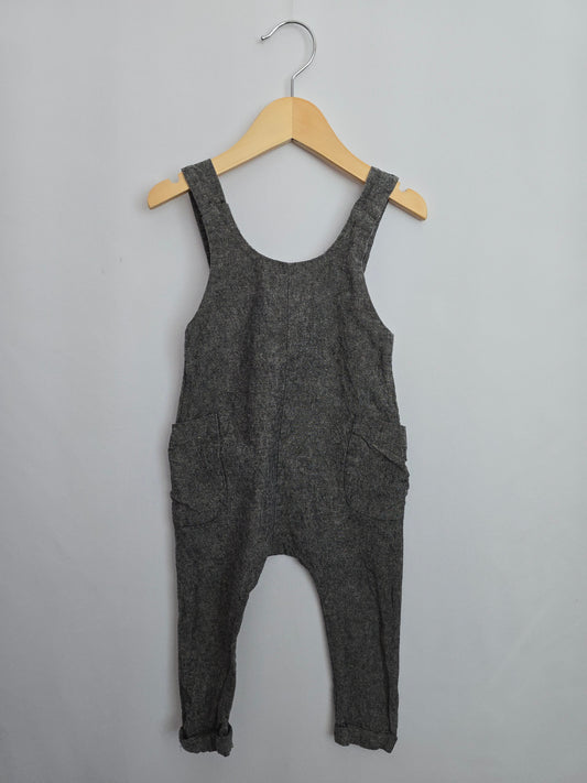 June Isle Linen Romperalls • 6-12 months