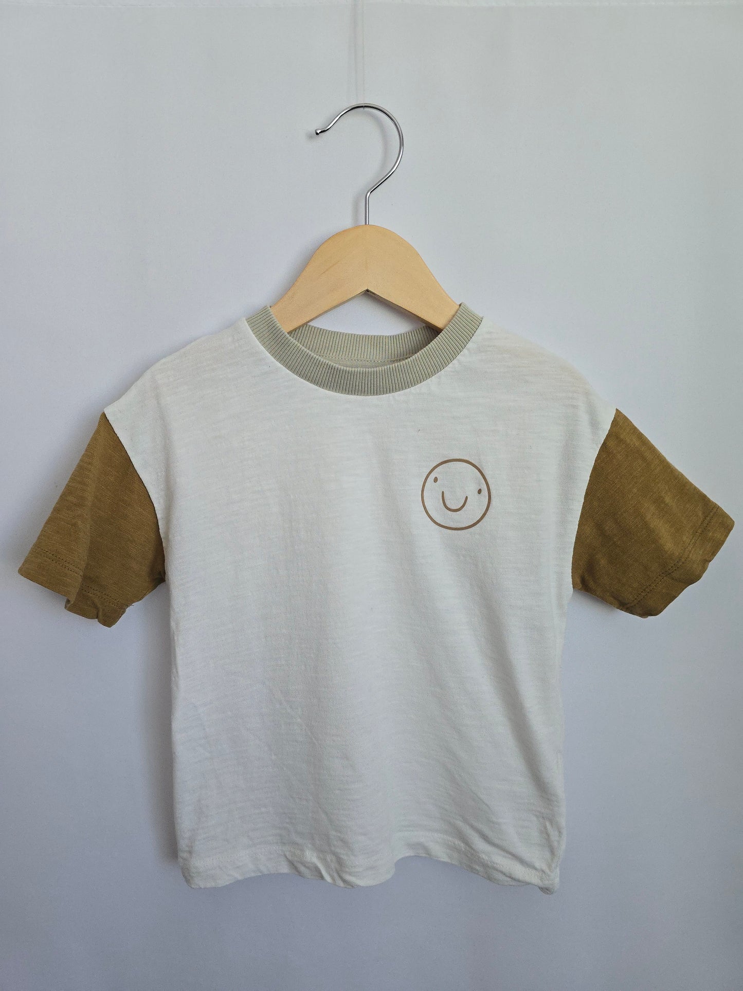 Next Relaxed Fit Smiley Tee • 18 months