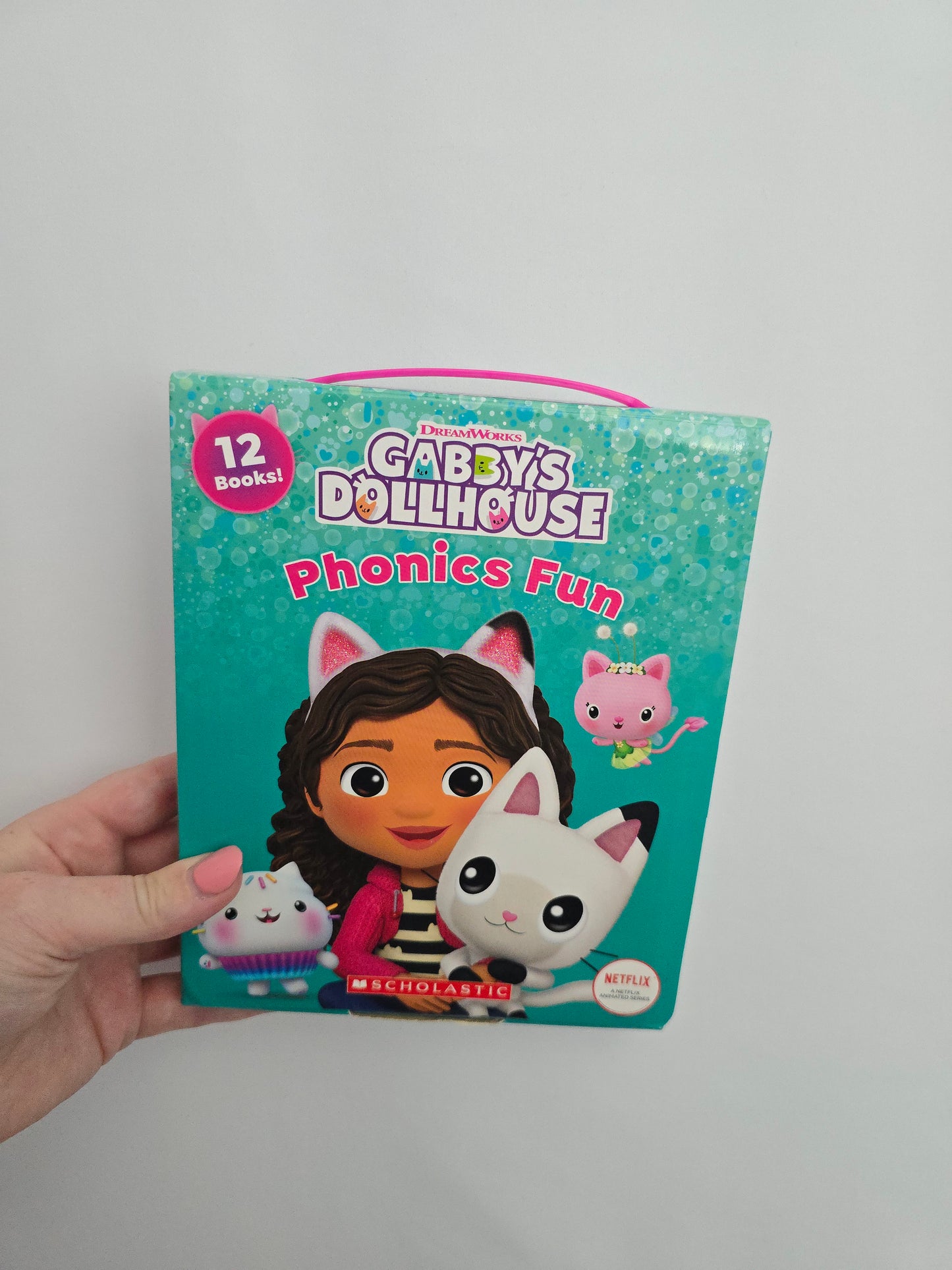 Gabby's Dollhouse Phonics Fun 12 Book Set • Softcover Books