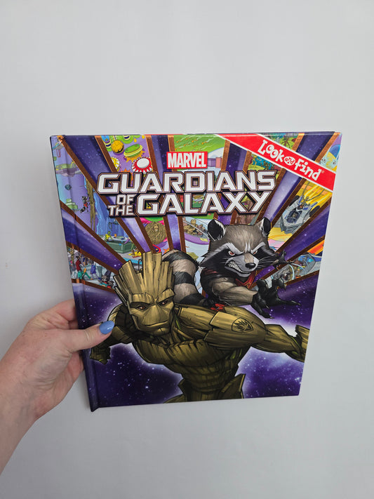 Look & Find Large Marvel Guardians Of The Galaxy • Hardcover Book