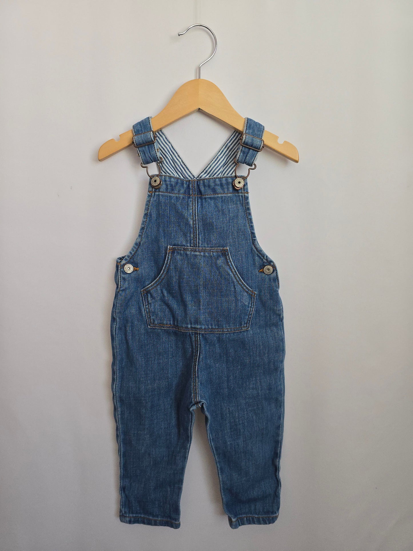 Zara Baby Denim Overalls • 12-18 months