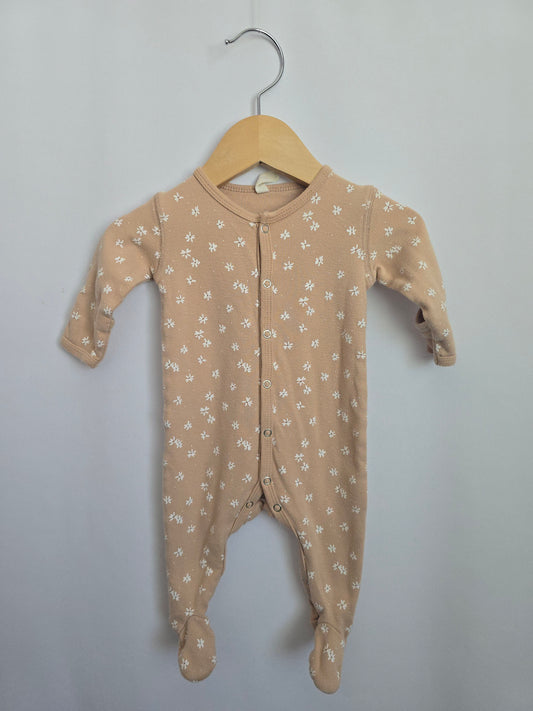 PLAY Quincy Mae Floral Snap Footie  • 0-3 months