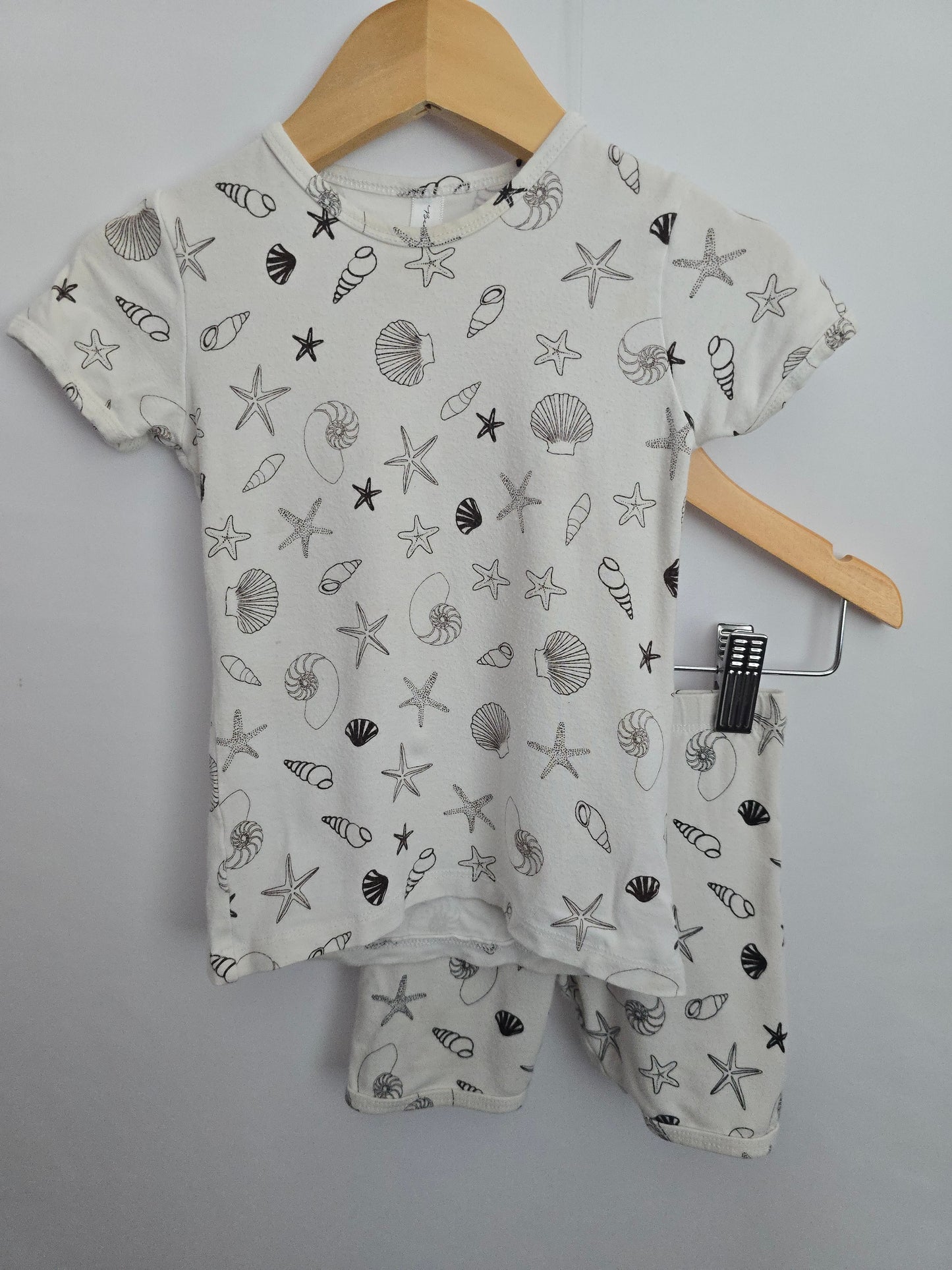 PLAY Bambi & Birdie SeaShells Pajama Set • 18-24 months