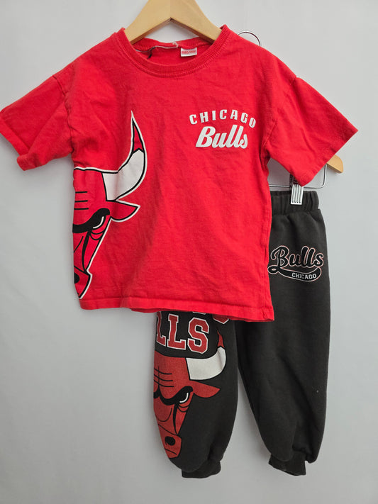 Zara Chicago Bulls Tee & Joggers Set • 18-24 months