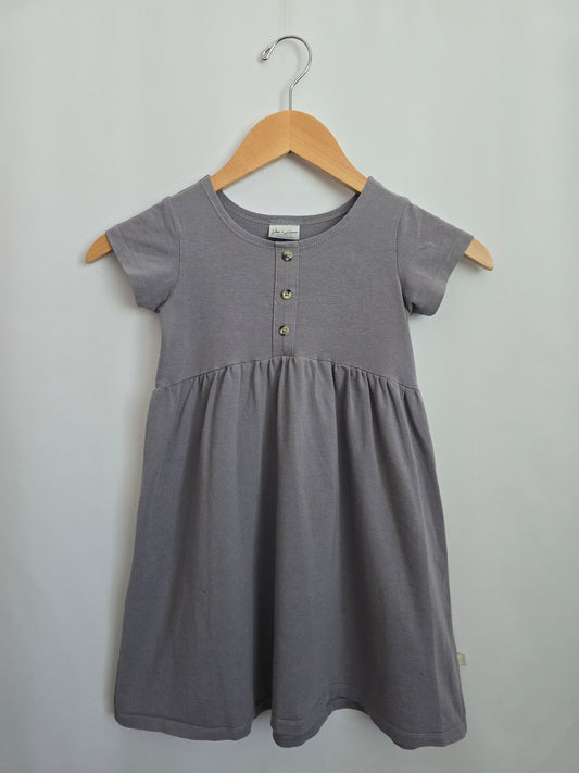 Jax & Lennon Dried Lavender Empire Dress • 5-6 years
