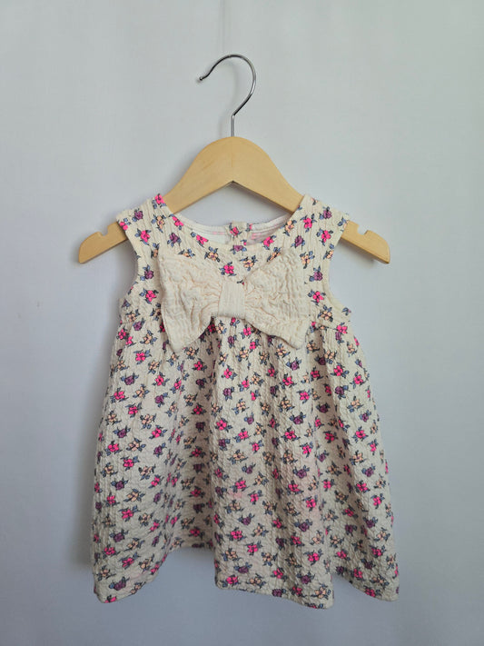 PLAY Zara Floral Bow Dress • 18 months