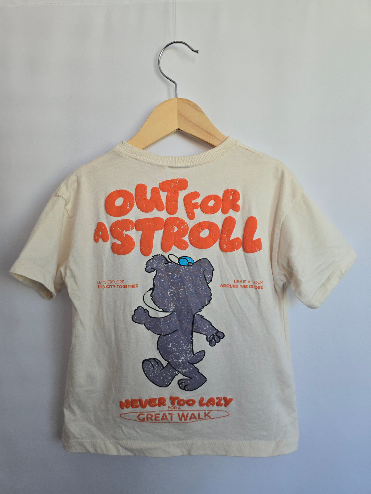 Zara Out For a Stroll Dog Tee • 5 years