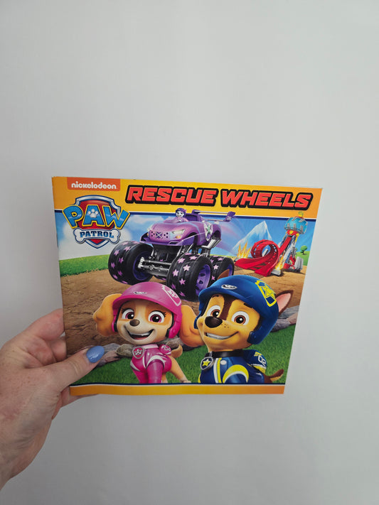 Paw Patrol Rescue Wheels • Softcover Book