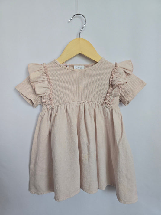 Zara Blush Twirl Dress • 9-12 months