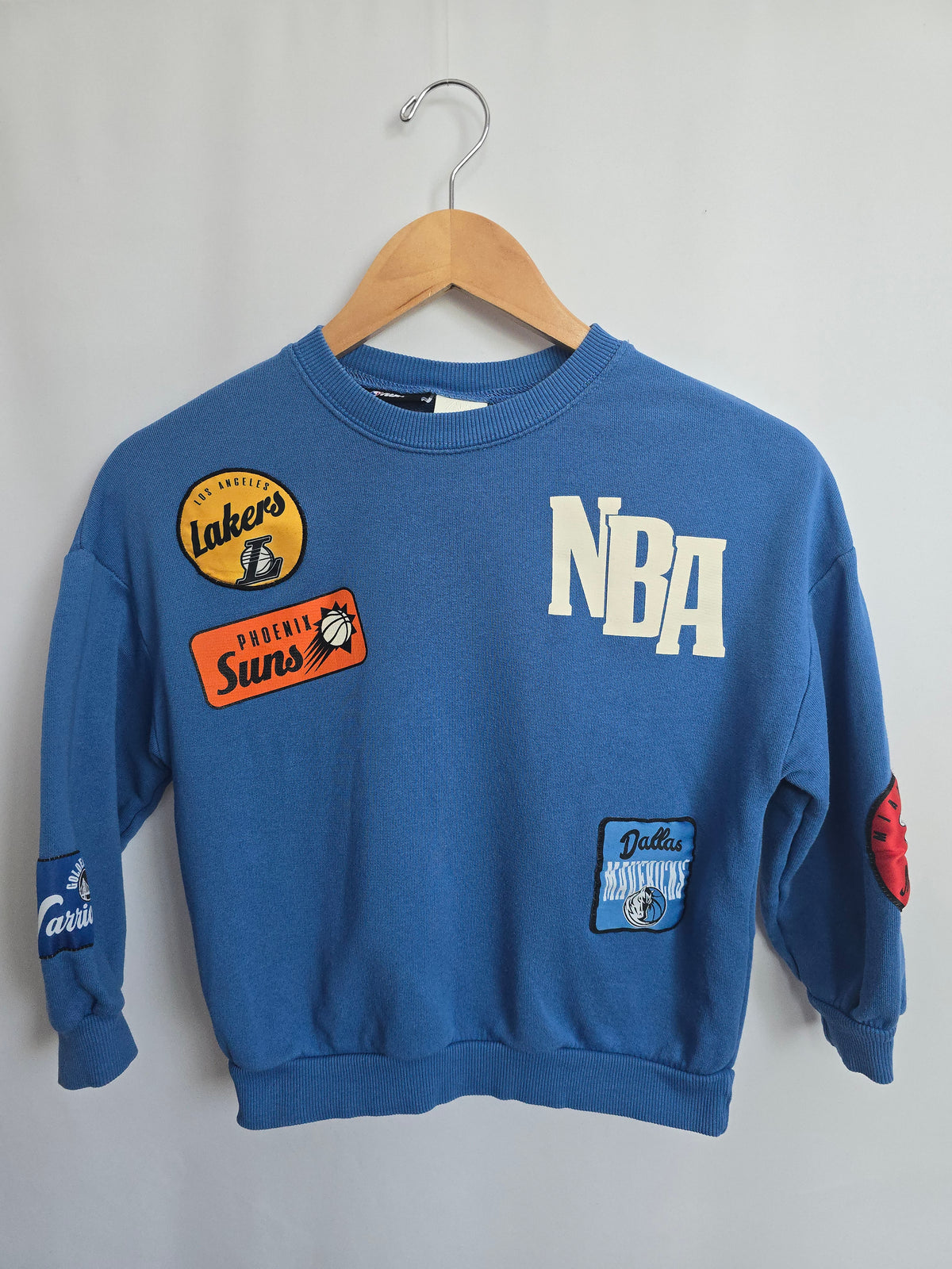 Zara Blue NBA Crewneck • 6 years