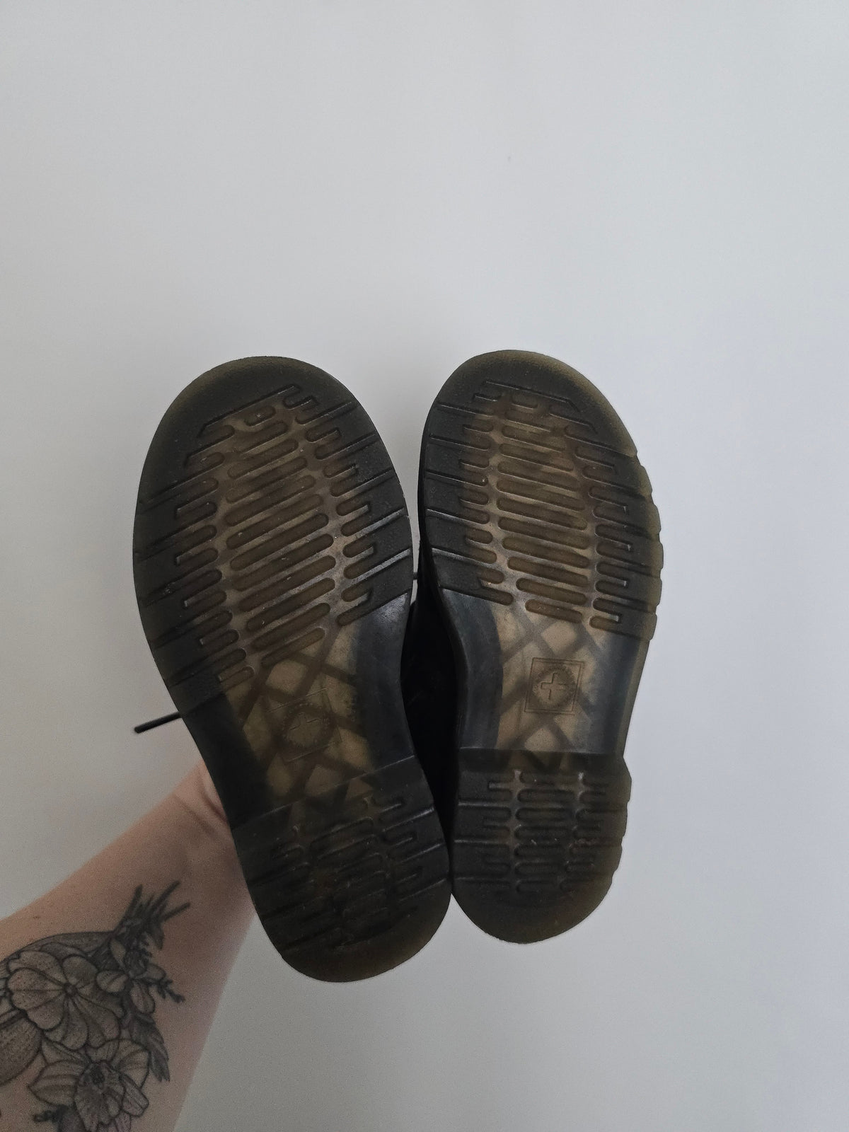Doc Martens Black Lace Up Boots  • 10C