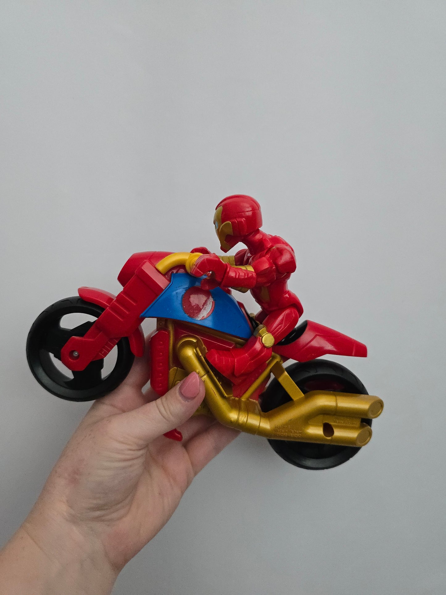 Iron Man Action Figure with Motorbike