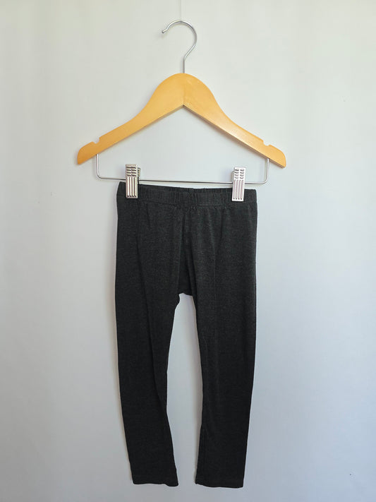 Jax & Lennon Dark Grey Leggings • 18-24 months