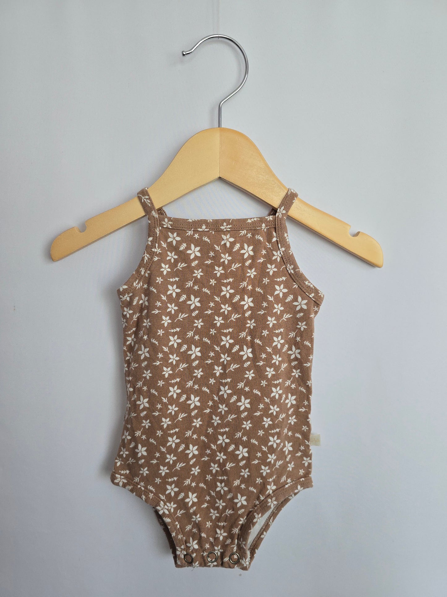 Jax & Lennon Floral Tank Bodysuit • 0-6 months