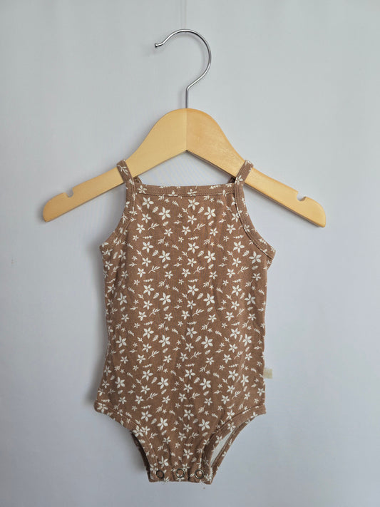 Jax & Lennon Floral Tank Bodysuit • 0-6 months