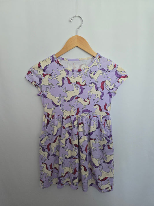 Wonder Nation Purple Unicorn Dress • 7-8 years