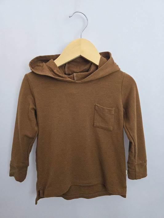 Jax & Lennon Bronze Terry Hoodie • 12-18 months