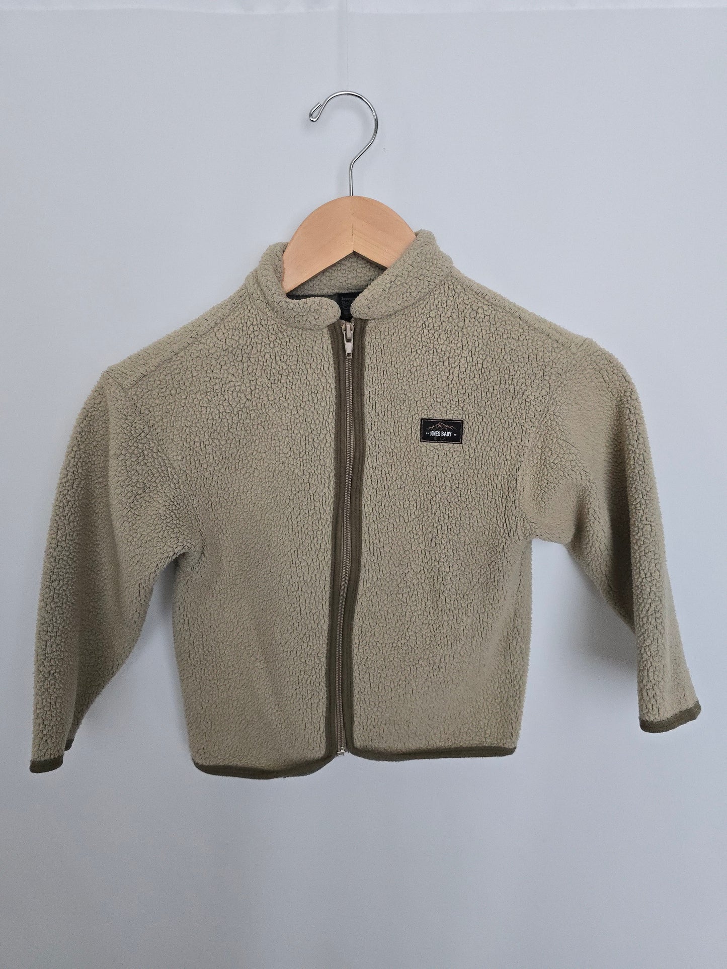 Jones Baby Sherpa Zip Jacket • 6-7 years