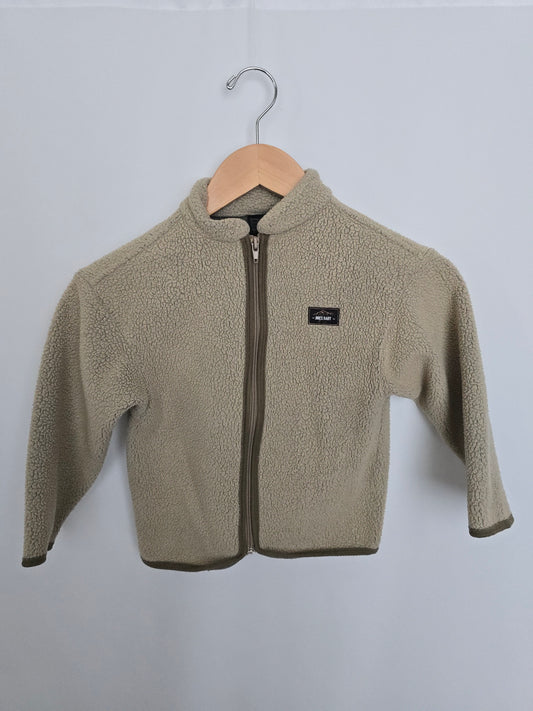 Jones Baby Sherpa Zip Jacket • 6-7 years